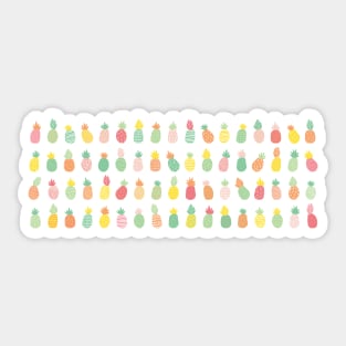 Summer Pineapples Sticker